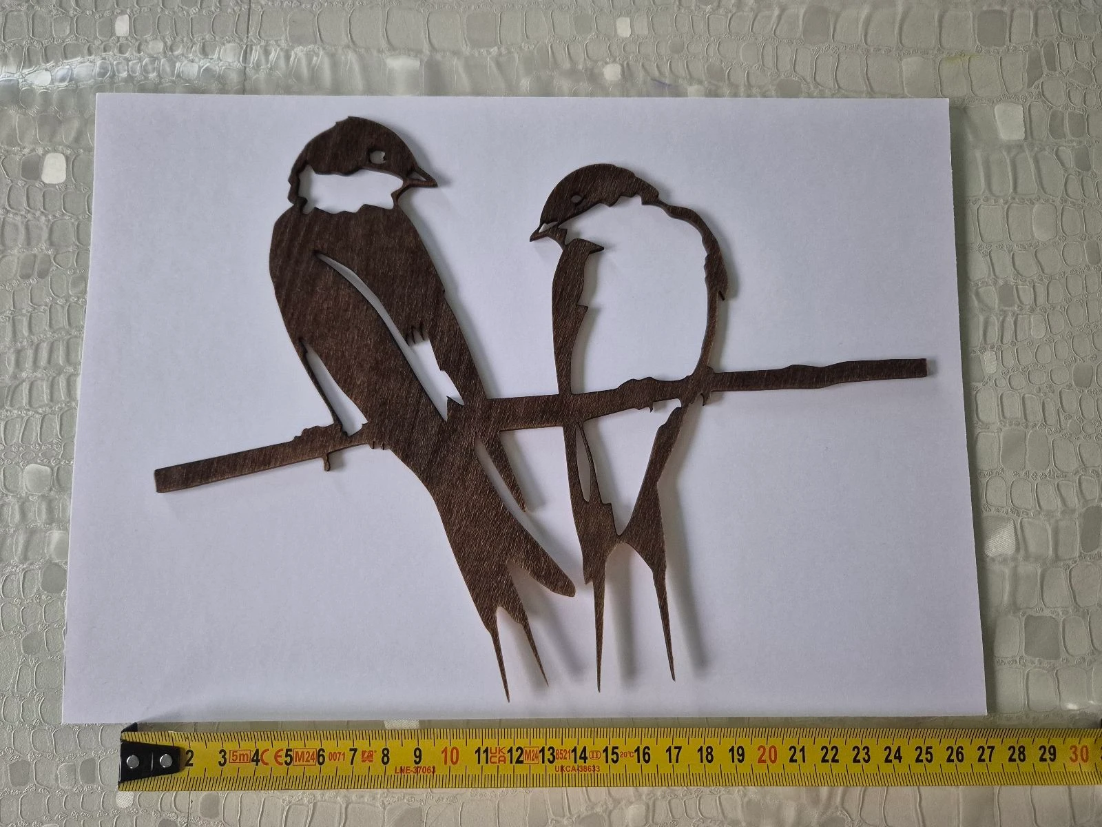 Muurdecoratie zwaluwen – photo 5